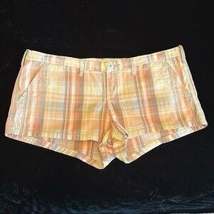 NWT Vintage Abercrombie and Fitch Plaid Shorts